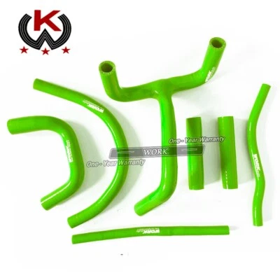 Green radiator hose for KTM 400/620/625/640/660 LC4 Adventure/Duke II 1997-2004 - Image 1 of 4