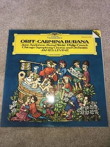 LP Carl Orff Carmina Burana BOOKLET / GATEFOLD Deutsche Grammophon Gesellsch - Imagen 1 de 5