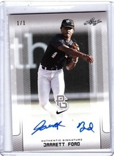 Jarrett Ford 2017 Leaf Perfect Game Plate & Proof Autos 1/1  