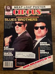 Feb 20 1979 CIRCUS WEEKLY Magazin Blues Brothers Cover im Beutel Hackbraten POSTER - Bild 1 von 4