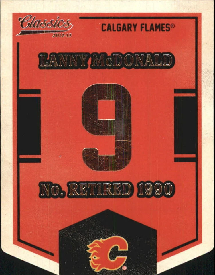 2012-13 Classics Signatures Banner Numbers Hockey Card Pick - Image 1 of 1