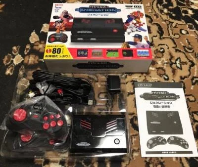 Retro-Bit GENERATIONS game console unit JNNEX boxed with manual japan used junk - Image 1 of 4