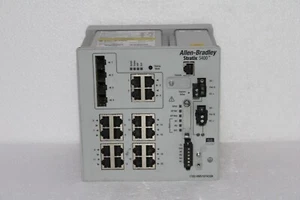 Allen Bradley 1783-HMS16T4CGN /A Stratix 5400 Ethernet Managed Switch - Picture 1 of 6