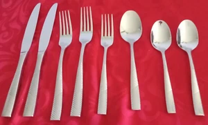 Mikasa Hospitality 18/8 stainless unknown pattern mixed lot of 8 pieces NM - Picture 1 of 5
