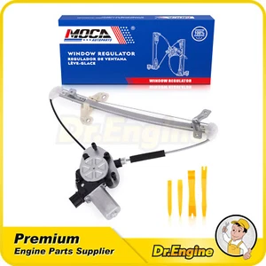 Regulador de ventana eléctrica trasero izquierdo con motor para 03-07 Honda Accord 2.4L 3.0L NUEVO - Imagen 1 de 9