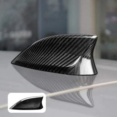 Cubierta de antena de aleta de tiburón de fibra de carbono negra para Mazda 3 Axela CX-3 CX-4 CX-5 CX-8 Foto 1 de 4