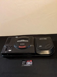 SGC - Sega Genesis Sega CD Combo Console UNTESTED AS IS FOR PARTS - Imagen 1 de 13