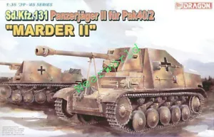 DRAGON 1/35 6262 Sd.Kfz.131 Panzerjager II para Pak40/2 "Marder II" - Imagen 1 de 1