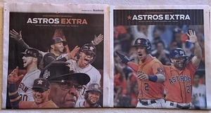 2021 World Series Houston Astros Atlanta Braves commemorative section newspaper - Picture 1 of 10