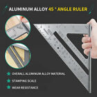 7" Aluminium Angle Square Triangle Ruler Roofing Carpenter Wood Working HandTool