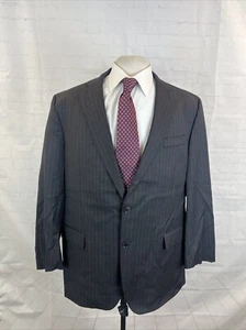 MADISON TRABALDO TOGNA Brooks Brothers Men's Gray Wool Suit 46R 36X25 $1,295 - Picture 1 of 13