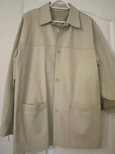 Moda Scapa Unisex Leather Suede Reversible Jacket SM Retail $900 Fits Ladies 12 - Picture 1 of 7