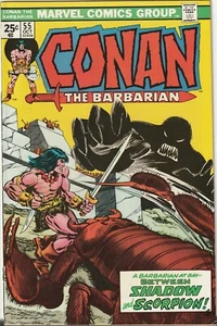 Conan der Barbar # 55 Sehr guter Erhaltungszustand + Marvel 1975 John Buscema Kunst - Bild 1 von 2