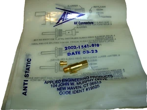 NEW  AEP 2002-1541-010 SMB / MALE CABLE MOUNT - Picture 1 of 1