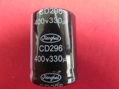 CONDENSADOR ORIGINAL JIANGHAI BOWENS 330uf 400V CD296 Foto 1 de 3