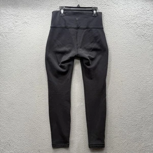 Lululemon Wunder Lounge HR Tight 28” Black Fleece Lined Thick Legging Size 4 - Picture 1 of 8
