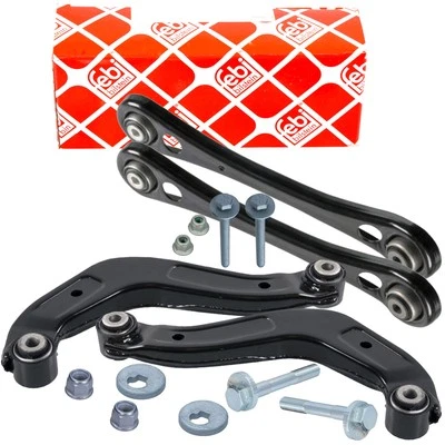 4x FEBI Querlenker Satz Schrauben Hinten Oben + Unten für AUDI A4 B6 B7 EXEO - Bild 1 von 4