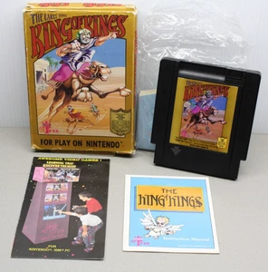 Caja CIB Nintendo NES King Of Kings The Early Years Camel Cover Wisdom Tree 1991 - Imagen 1 de 9