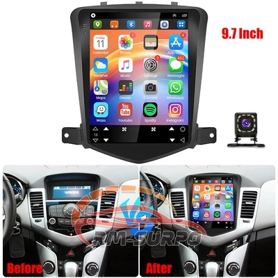 9.7" Radio Estereo De Pantalla para Chevy Cruze 2009-2015 Coche Carro Navi Wifi - Image 1 of 4