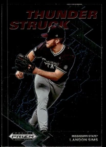 2022 Panini Prizm Draft Picks Thunder Struck Landon Sims #TH-LS - Picture 1 of 2