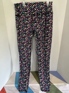 Victoria Secret Knockout Vsx Leggings Multicolored Geometric Medium Athletic - Picture 1 of 8