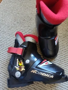 Nwob Nordica Super 0.1 Junior Ski Boots - 17.5 - Picture 1 of 10
