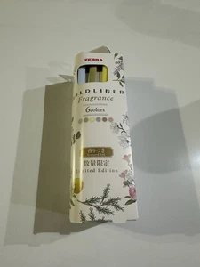 Delineador suave con fragancia Zebra edición limitada juego de 6 colores tinta perfumada - Imagen 1 de 15