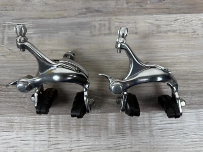 Juego de pinzas de freno Promax 451AG de colección tracción lateral doble pivote empotrado plateado Foto 1 de 3