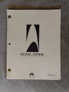 Star Trek Generations Originaldrehbuch Final Draft 1994 Paramount - Bild 1 von 8