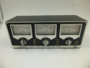 Micronta 3 range power/modulator SWR tester 21-522. Untested. - Zdjęcie 1 z 4
