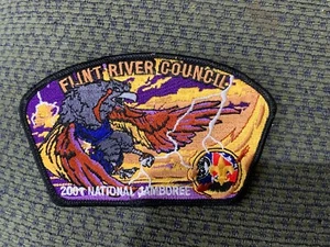 JSP Flint River Council Georgia Black Border 2001 como nuevo - Imagen 1 de 1