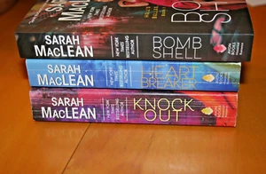 Hell's Belles Trilogy by Sarah MacLean-3 Good Cond. Historical Romance - Imagen 1 de 2