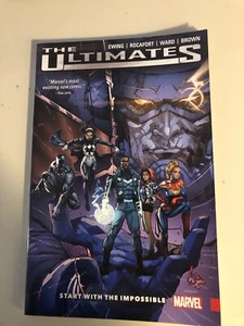 Ultimates Omniversal Volumen 1 Comienza con lo Imposible por Al Ewing 1ª impresión - Imagen 1 de 2
