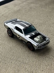 1969 HOT WHEELS REDLINES CHROME MUSTANG BOSS HOSS Nice !!! - Picture 1 of 6