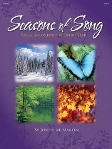 Seasons Of Song Vocal Solos For The Entire Year Voice & Piano Book NEW! - Picture 1 of 1