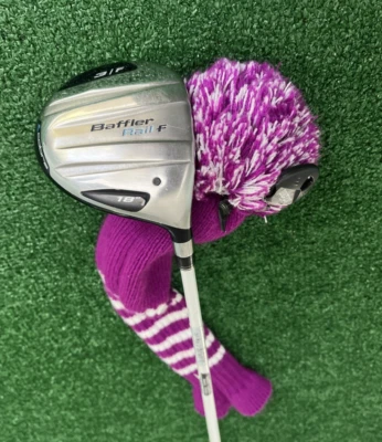 Mujer Cobra Baffler Rail-F 3-Madera 18°, Damas Fujikura, Mano Derecha + HC -1" Foto 1 de 4