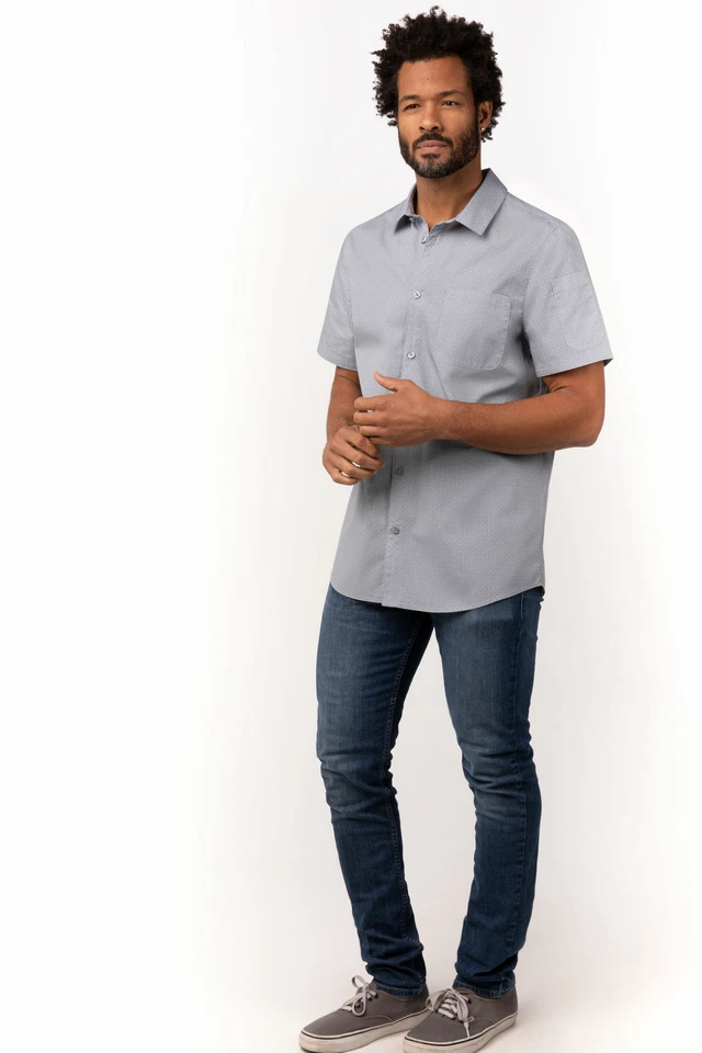 Chef Works Mens Malibu Shirt (SHC09) - Image 1 of 1