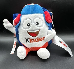 Kinder Egg - 7" - Peluche Giocattolo Morbido - Paracadutista - 2004 Usato In Buone Condizioni - Foto 1 di 11