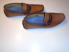 Saks Fifth Avenue Brown  Loafers Men's Shoes Size 11M Made In Brazil SFA 5013