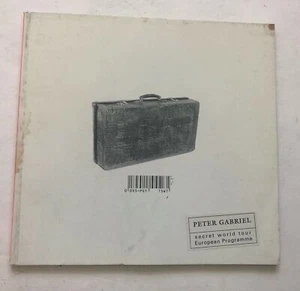 "Libro de gira a todo color de Peter Gabriel Secret World Tour 1994 ""Programa europeo" - Imagen 1 de 11