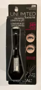 BUY1,GET1 AT 20% OFF(add 2) L'Oreal Unlimited Length & Lift Mascara, Black Brown - Picture 1 of 5