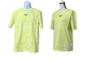 Reebok Unisex Classics Tie-Dye T-Shirt in Semi Energy Glow Size XS - Picture 1 of 10