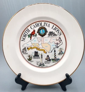 Placa conmemorativa vintage de los North Carolina Lions International - 10 - Imagen 1 de 8