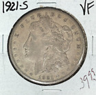 1921-S MORGAN SILVER DOLLAR ~ VF ~NICE COIN~
