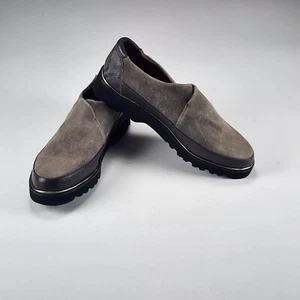 Donald J. Pliner Damen-Slipper Wildleder Schlangenleder Griege 7,5 M - Bild 1 von 8