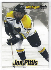2001-02 Michigan Tech Huskies (WCHA) Jon Pittis
