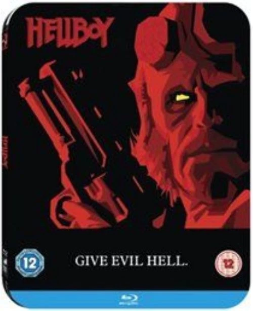 Hellboy Blu-ray Steelbook Le Artwork UK Region Factory