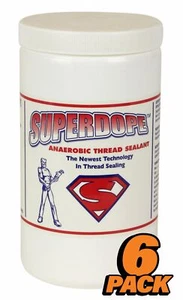QTY 6 - Super Dope Anaerobic Thread Sealant - 750ml (25oz) fits Loctite® 565 - Picture 1 of 5
