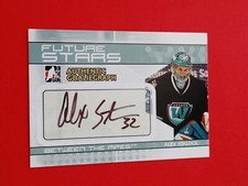 2009-10 In The Game Between The Pipes GoalieGraphs Auto #A-AST Alex Stalock 