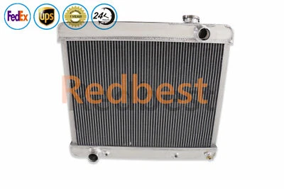 Radiador de aluminio CC3284 3 filas compatible con 1960 1961 1962 1963 1964 Buick Electra AT MT Foto 1 de 4